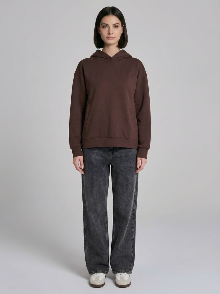 Худи с капюшоном без начесом