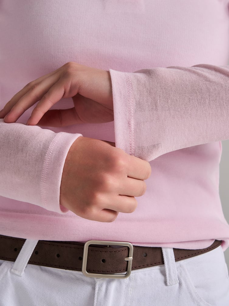 Рубашка поло с длинным рукавом