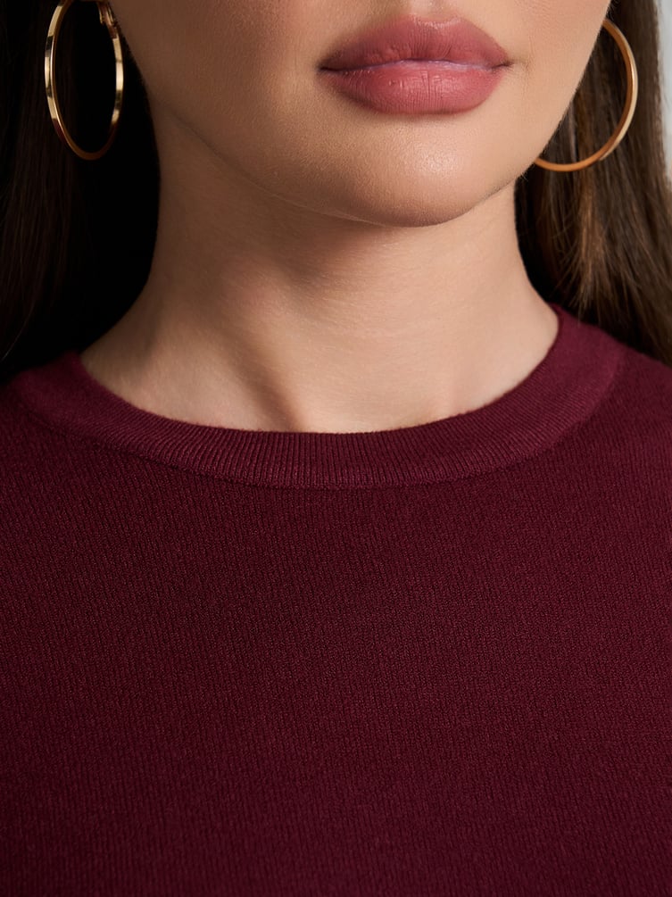 Джемпер трикотажный базовый