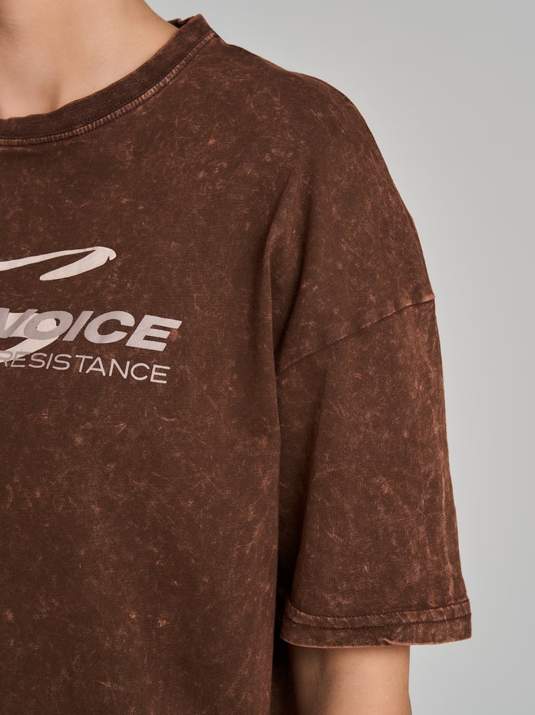 Футболка варенка оверсайз с надписью