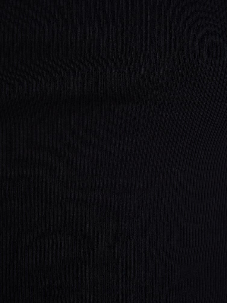 Майка в рубчик с бантиками