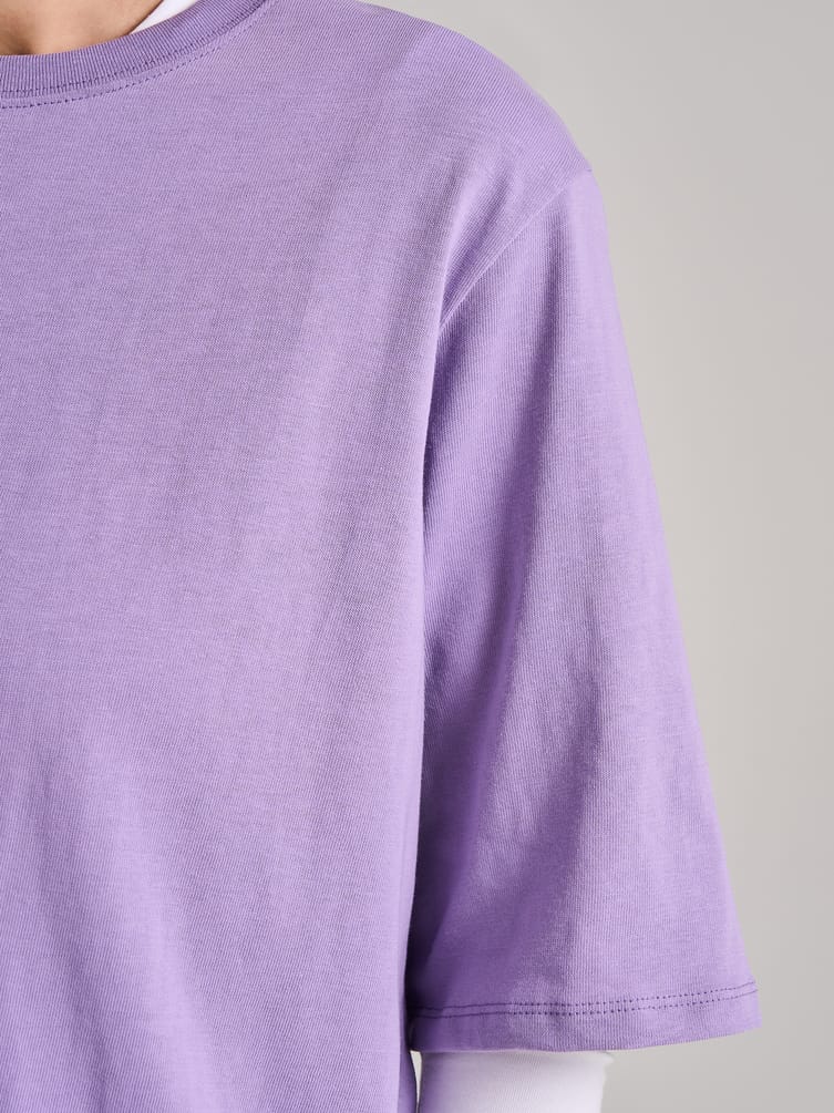 Футболка оверсайз из хлопка