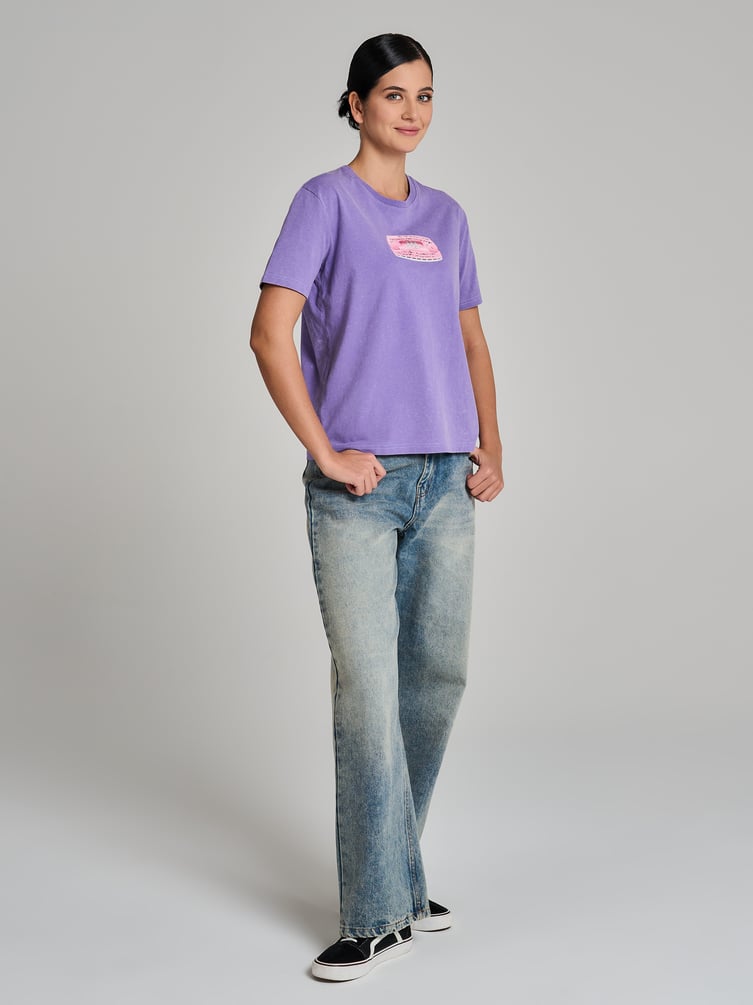 Футболка варенка с принтом