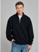 Утепленный свитшот Half zip с начесом