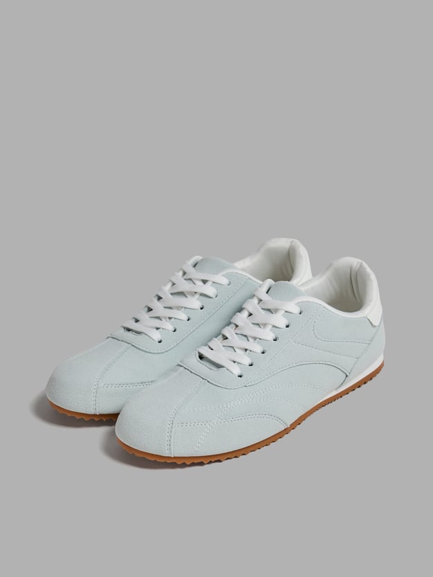 Кроссовки замшевые повседневные