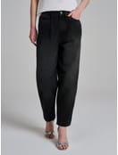 Джинсы момы высокой талией