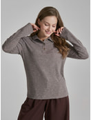 Свитшот поло без начеса