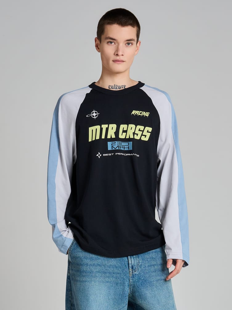 Лонгслив спортивный с надписью