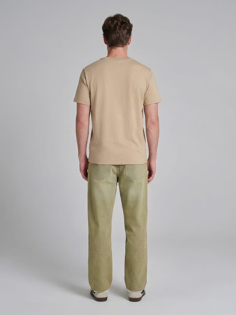 Джинсы багги зауженные