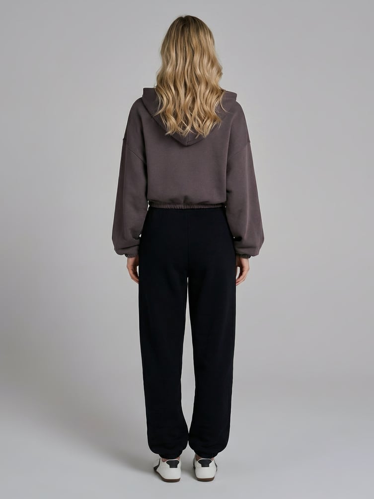 Утепленные брюки джоггеры с начесом