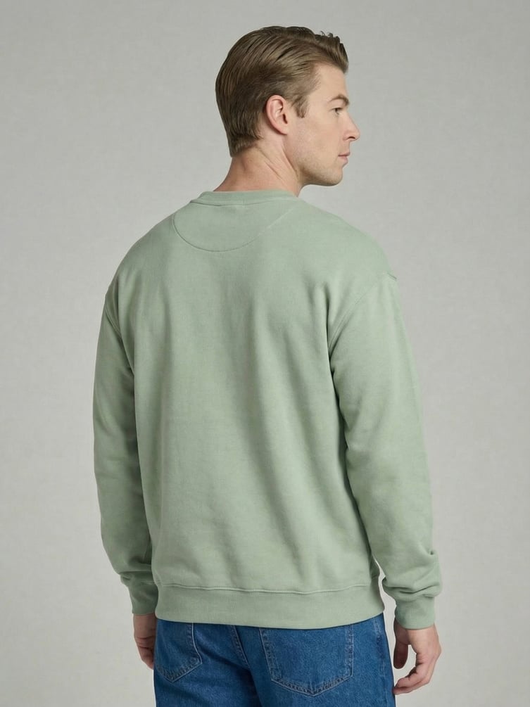 Свитшот базовый однотонный