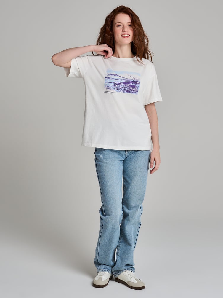 Футболка из хлопка с японским принтом