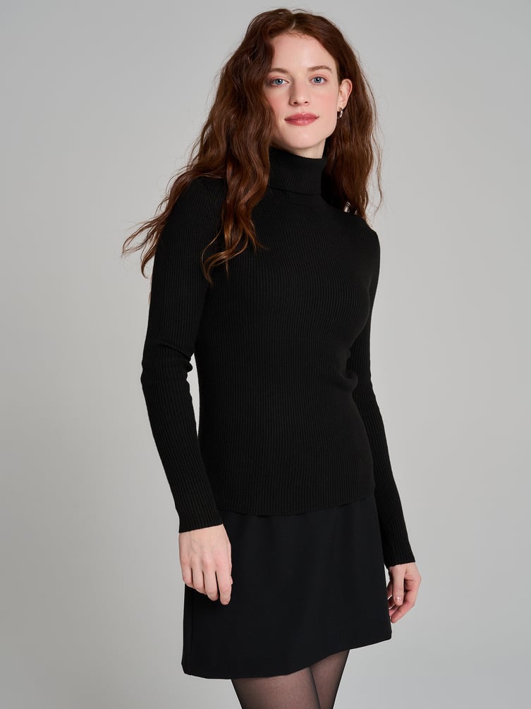 Водолазка лапша с высоким горлом