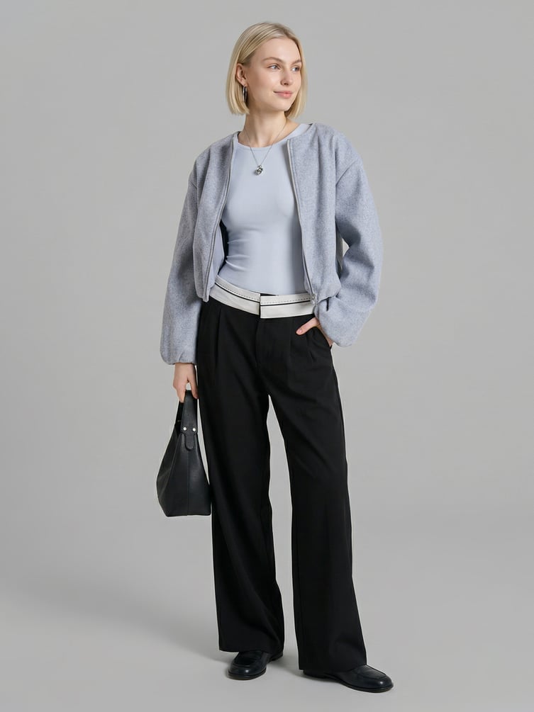 Боди с длинным рукавом