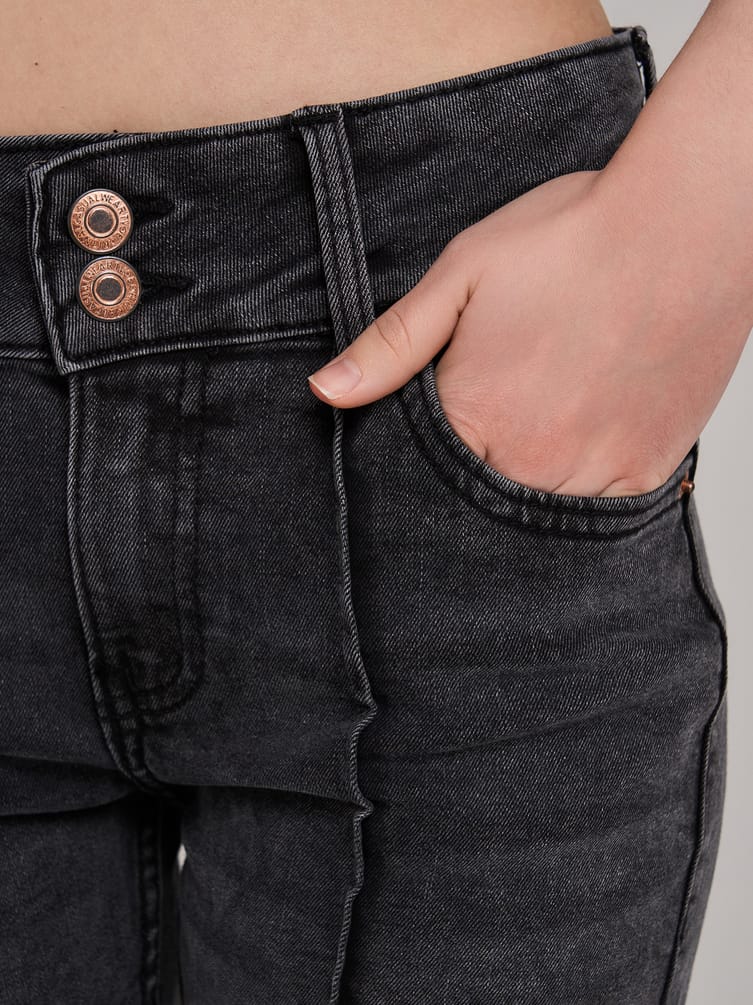 Джинсы клеш со стрелками