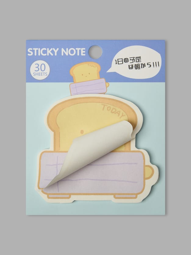 Стикеры для заметок тосты - 30 л.
