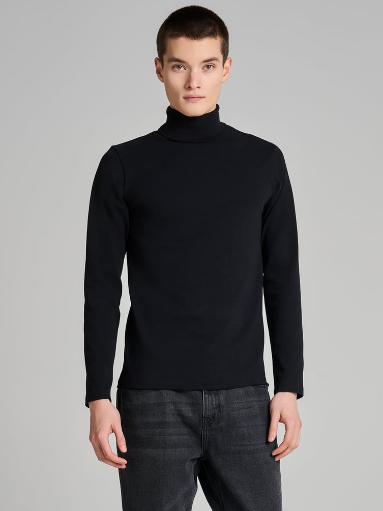 Водолазка базовая с высоким горлом