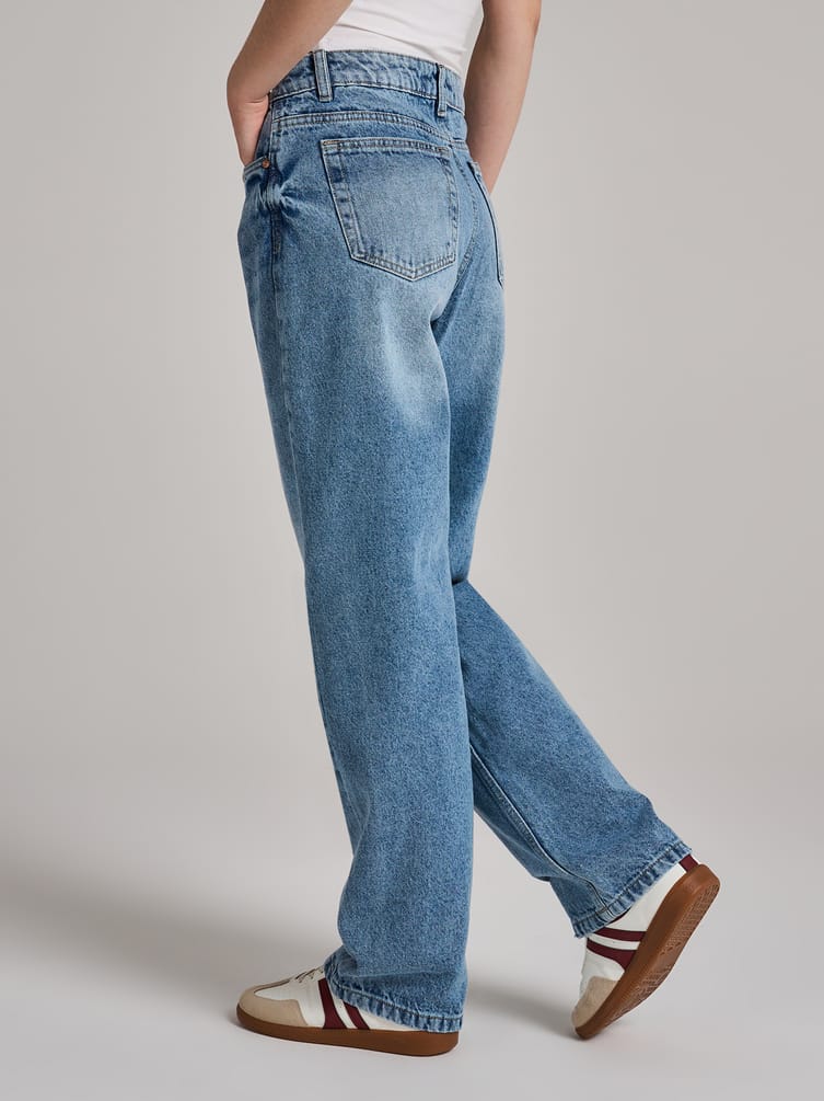 Джинсы прямые классические