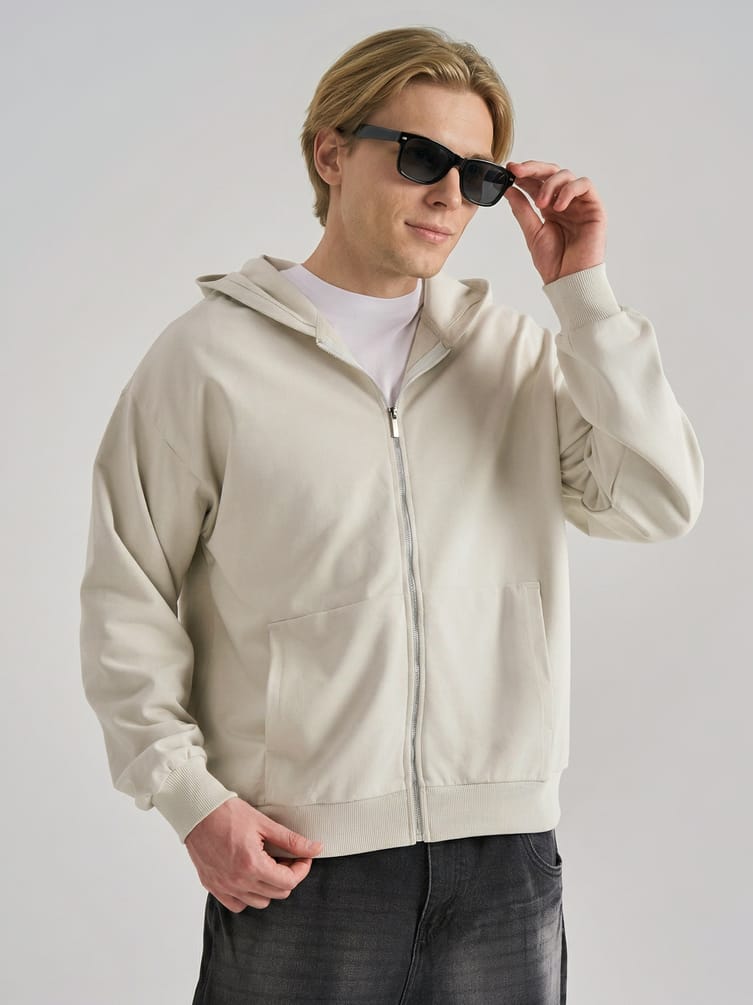 Толстовка с капюшоном без начеса