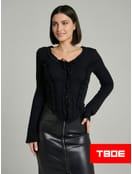 Блузка нарядная с рюшами