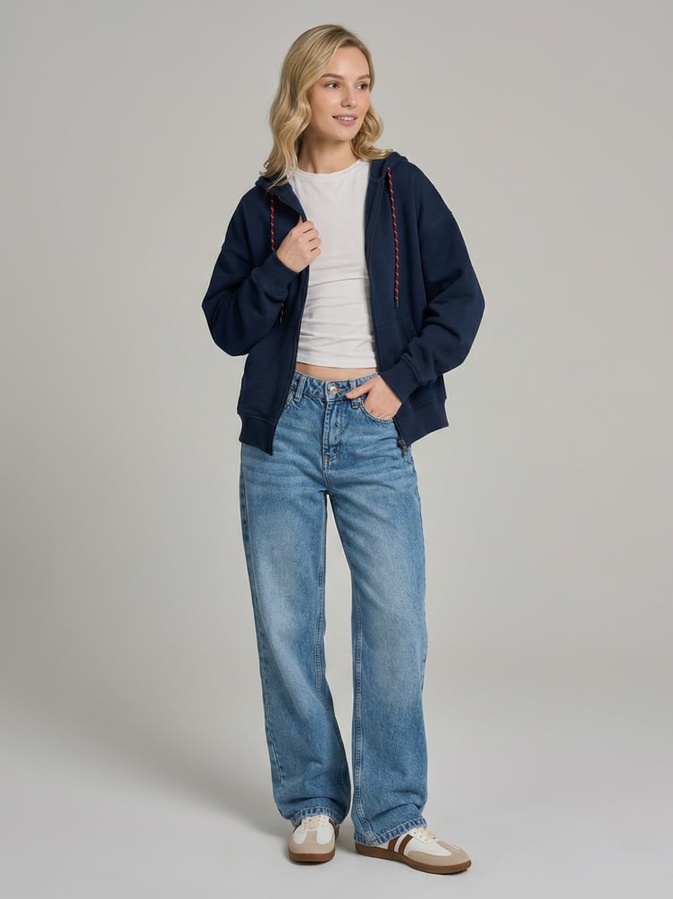 Джинсы прямые классические