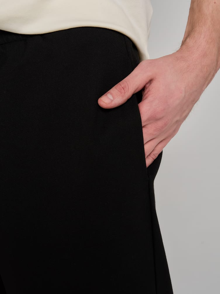 Брюки прямые повседневные без начеса