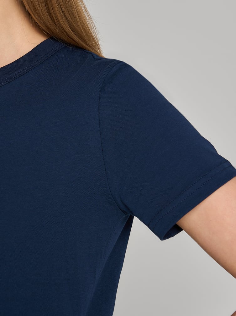 Пижама из хлопка с надписью в полоску