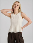 Блузка без рукавов вечерняя