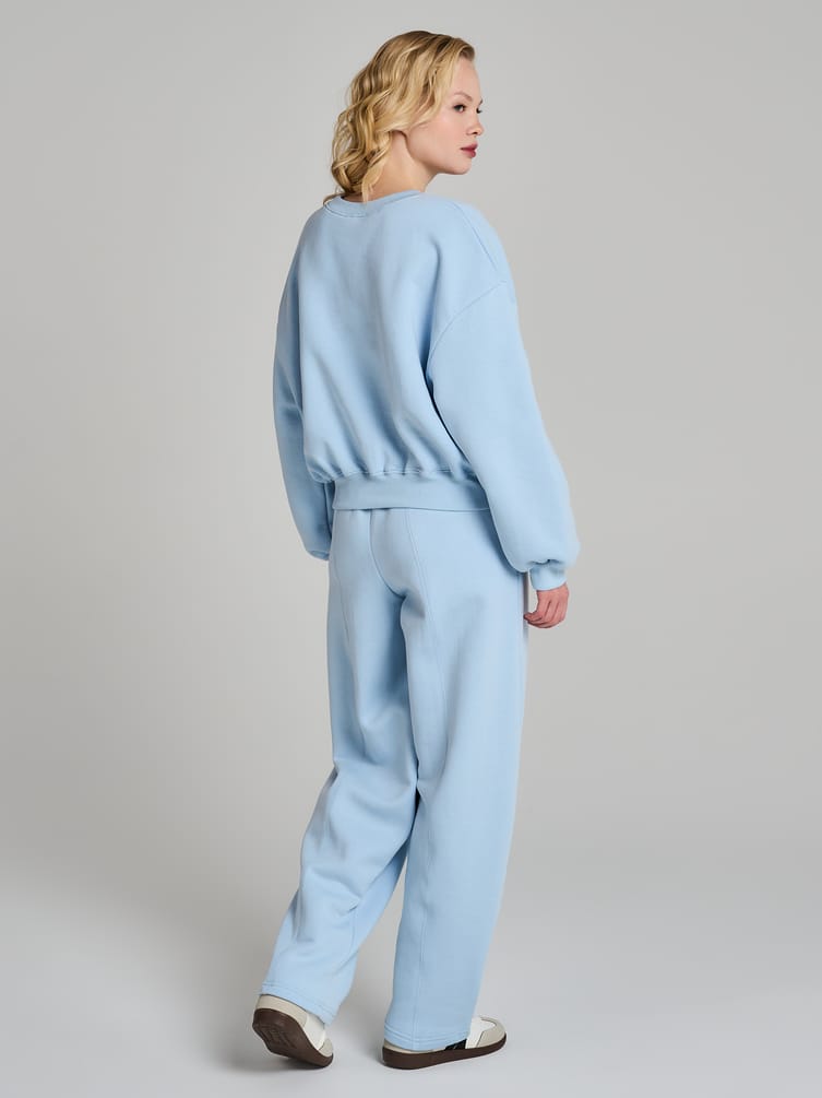 Укороченная толстовка тёплая с начёсом