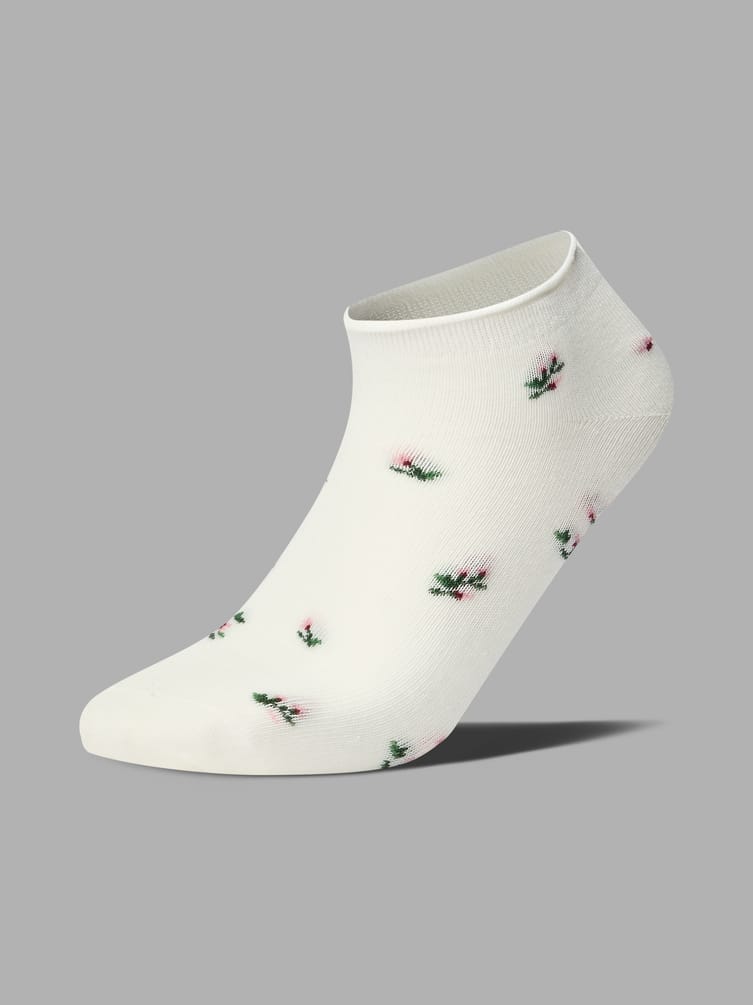 Носки - 3 пары в цветочек