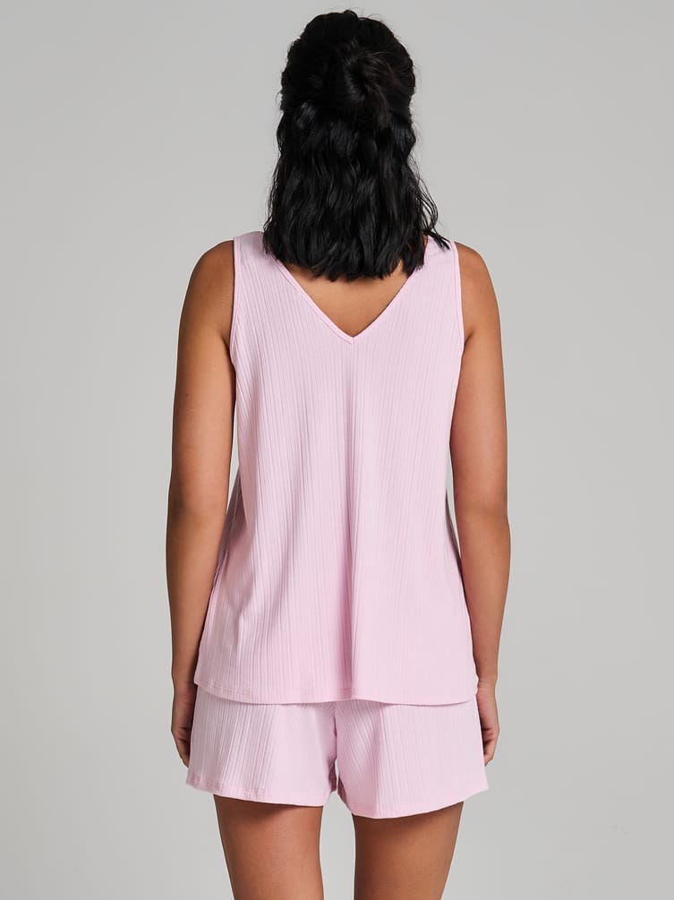 Пижама из вискозы с шортами