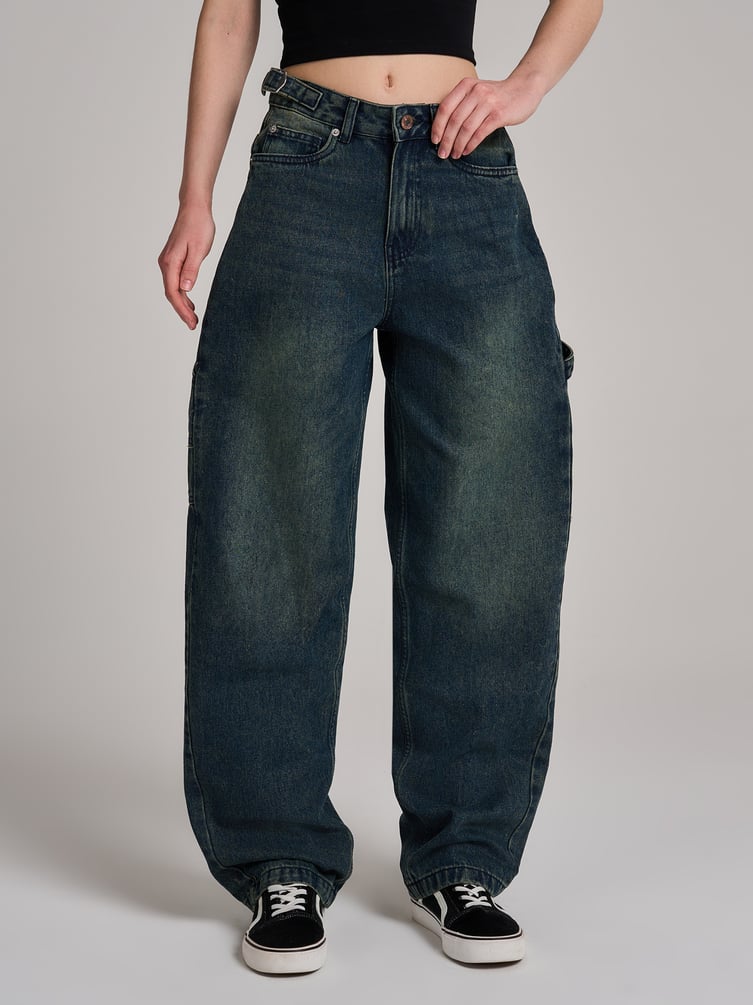 Джинсы широкие Balloon