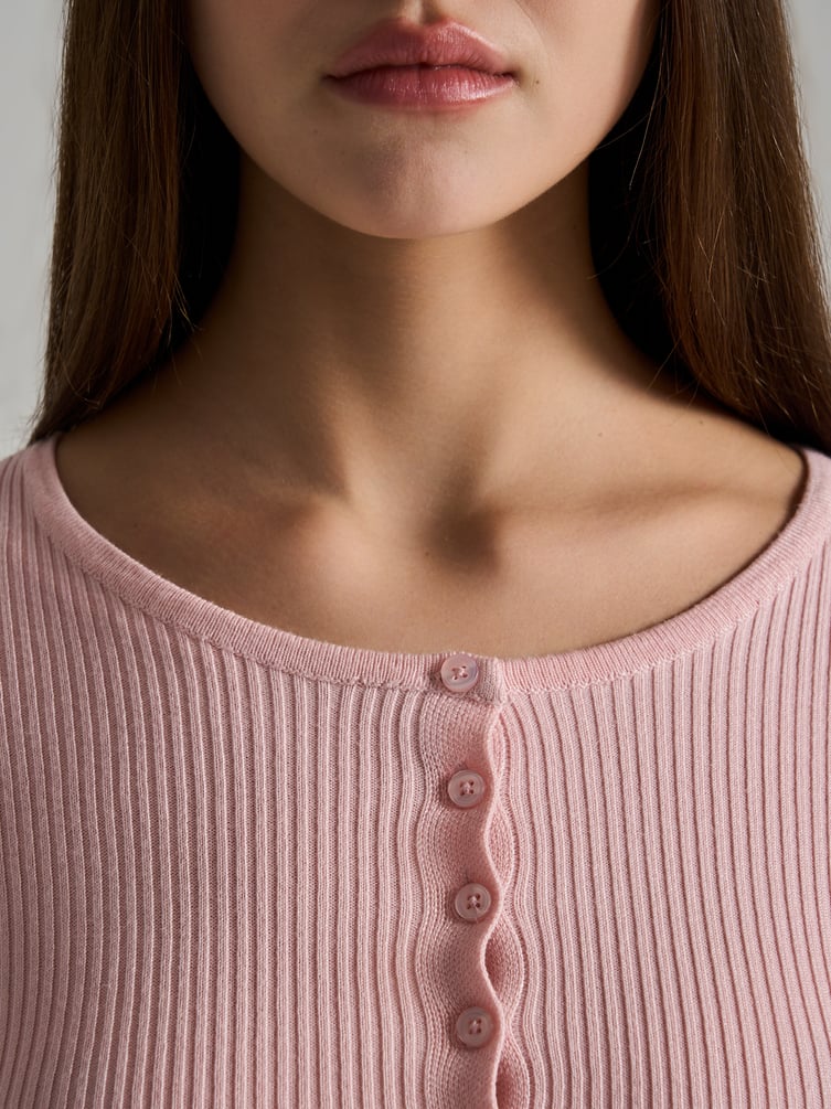 Кардиган приталенный из вискозы