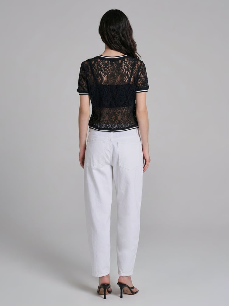 Джинсы Balloon укороченные