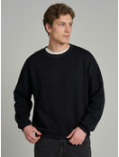 Свитшот оверсайз с начесом