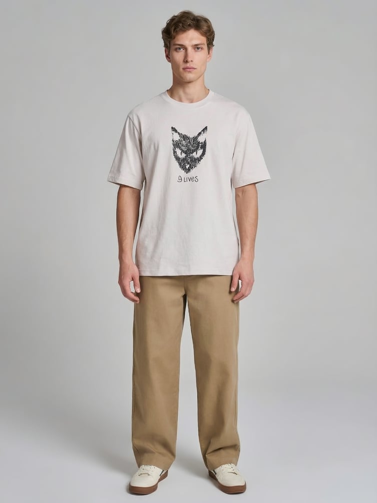 Брюки классические широкие