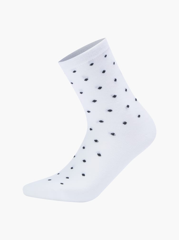 Носки - 3 пары в полоску и горошек