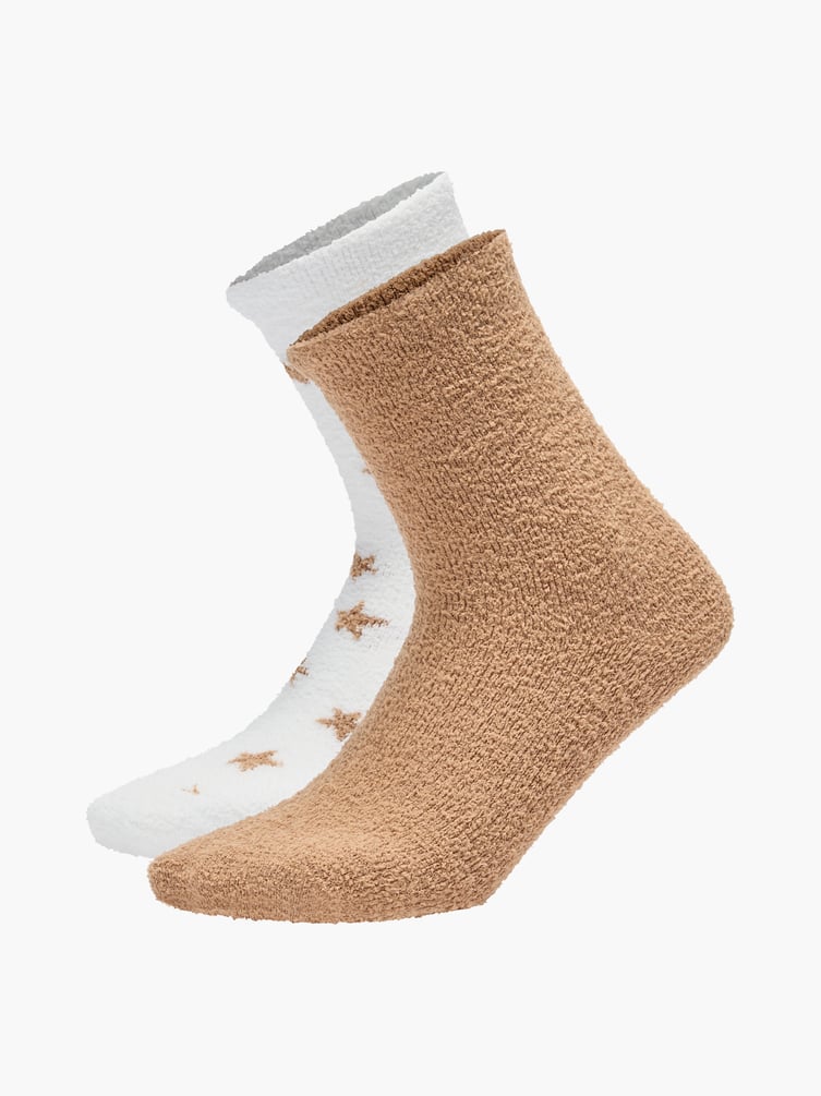 Носки - 2 пары со звездочками