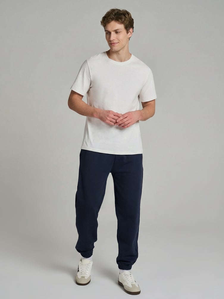 Брюки джоггеры оверсайз утеплённые с начесом