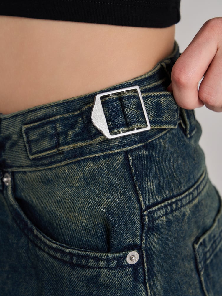 Джинсы широкие Balloon