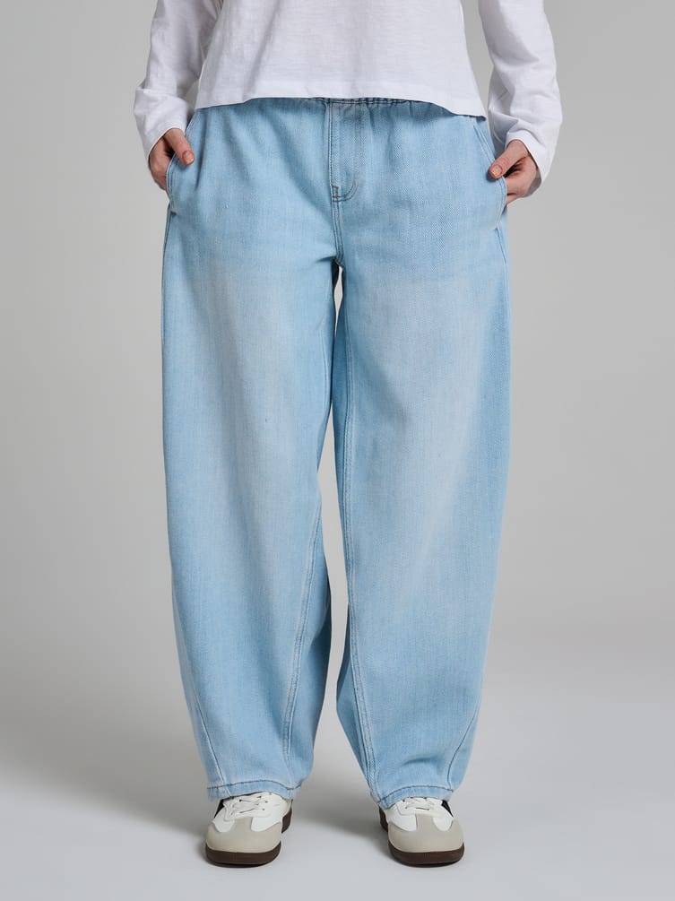 Джинсы Balloon на резинке