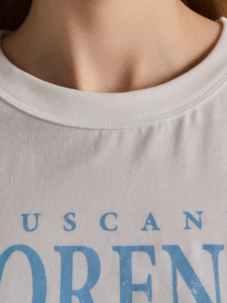 Футболка с принтом