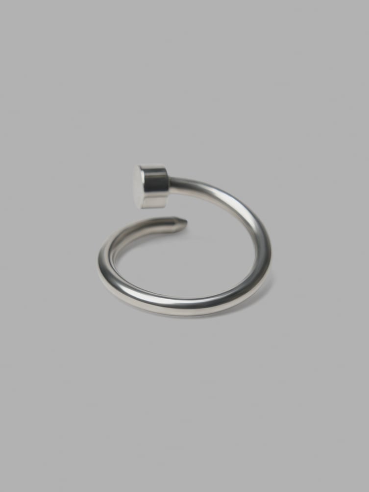 Кольцо незамкнутое гвоздь