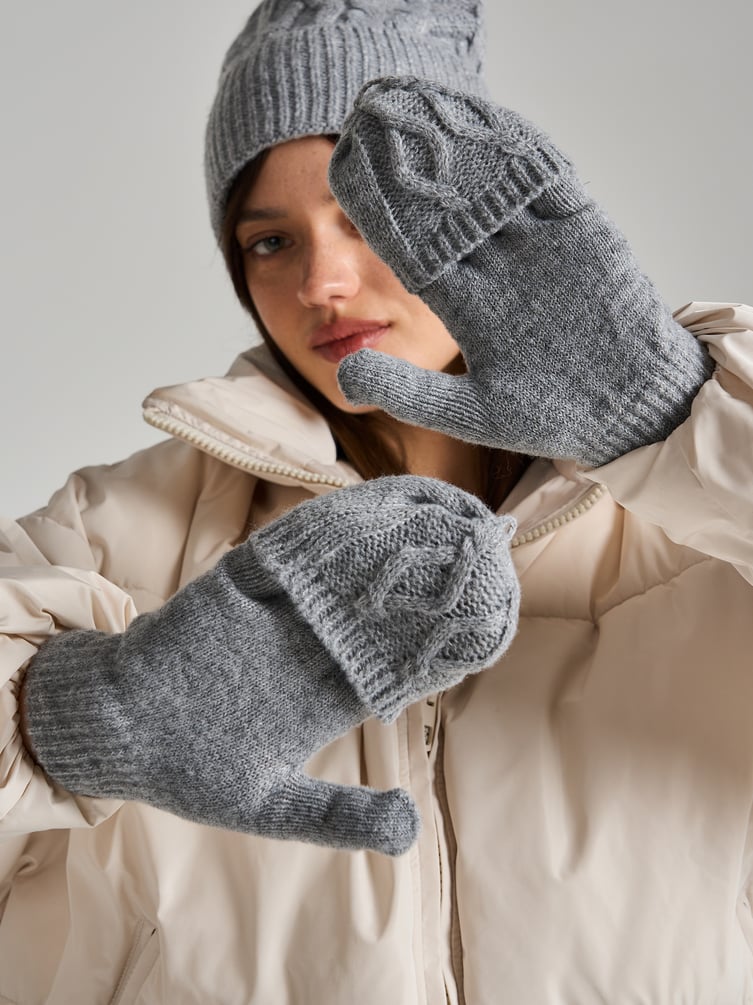 Перчатки с откидным верхом