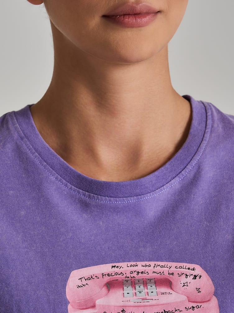 Футболка варенка с принтом