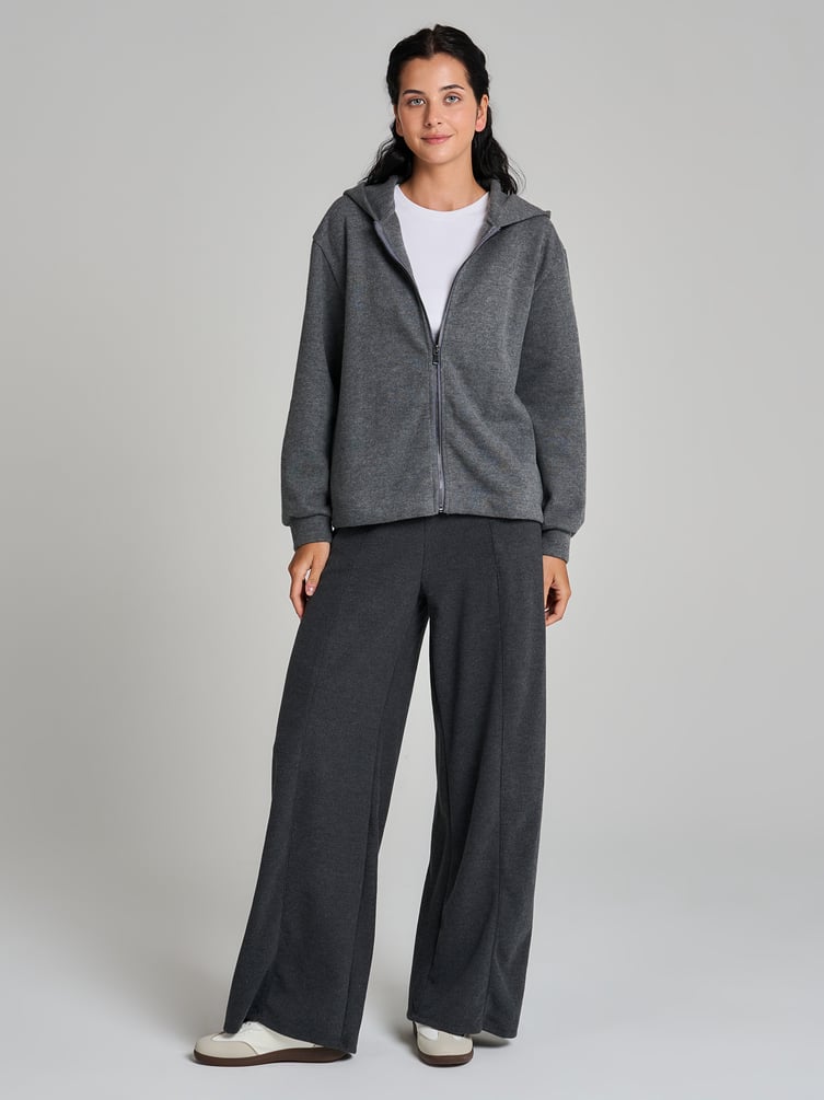 Толстовка с капюшоном трикотажная