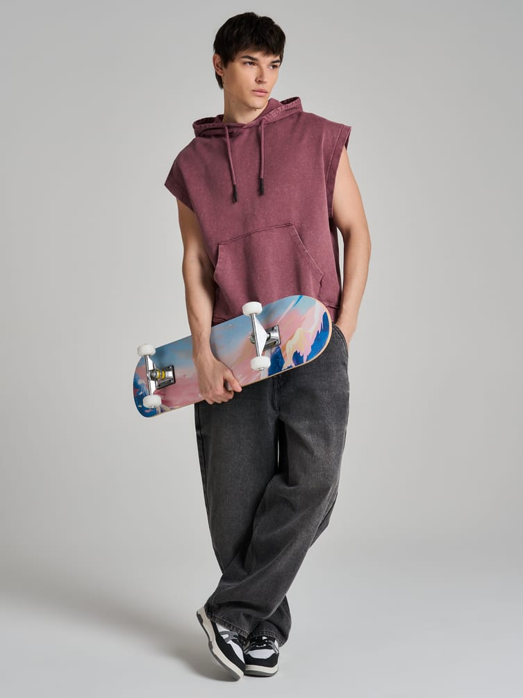 Худи варенка без рукавов