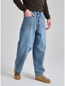 Джинсы широкие багги