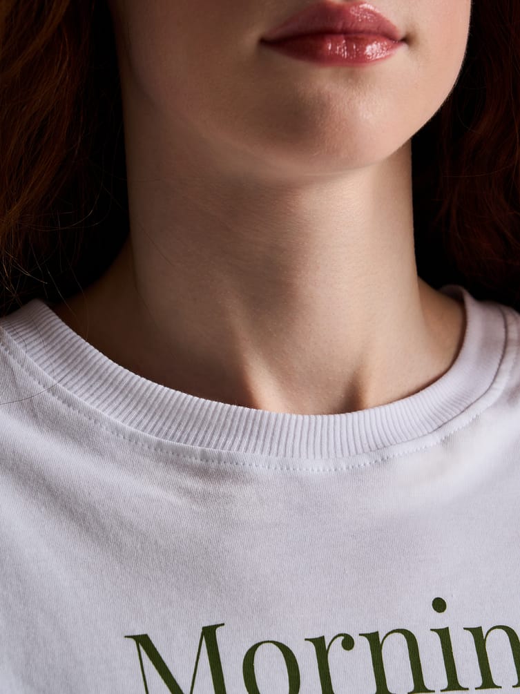 Пижама из хлопка с футболкой и брюками