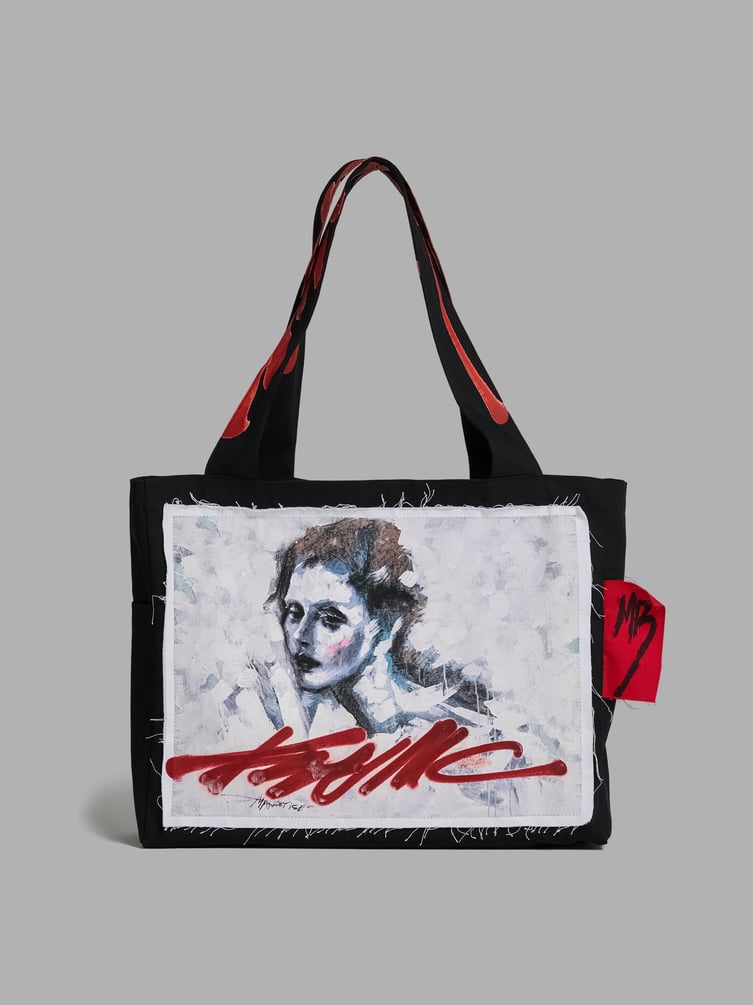 Сумка с принтом Макс Борисов